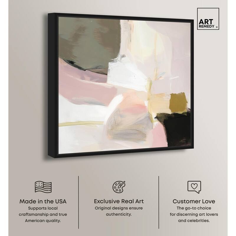 Dynamic Color II Canvas by Art Remedy