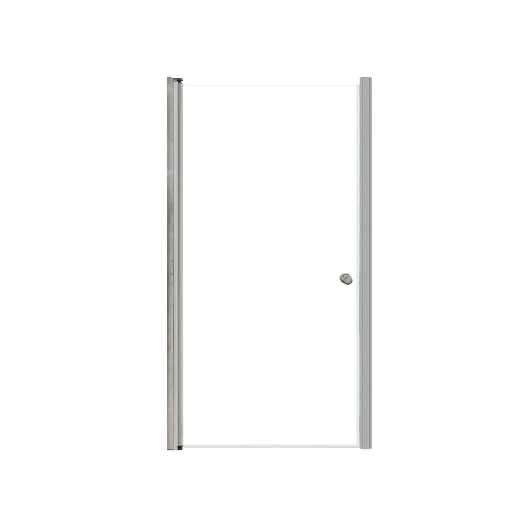 Transolid LSD357006C Lyna 70" High x 35" Wide Pivot Frameless Shower