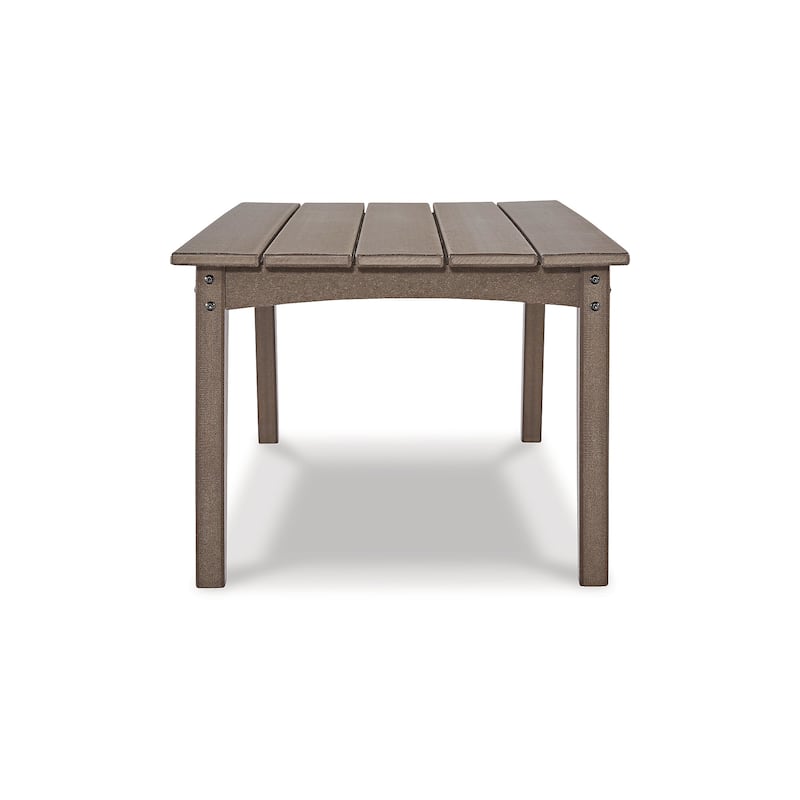 Signature Design by Ashley Emmeline Brown/Beige 2-Piece Outdoor Seating Package - 77.25" W x 28" D x 35.5" H