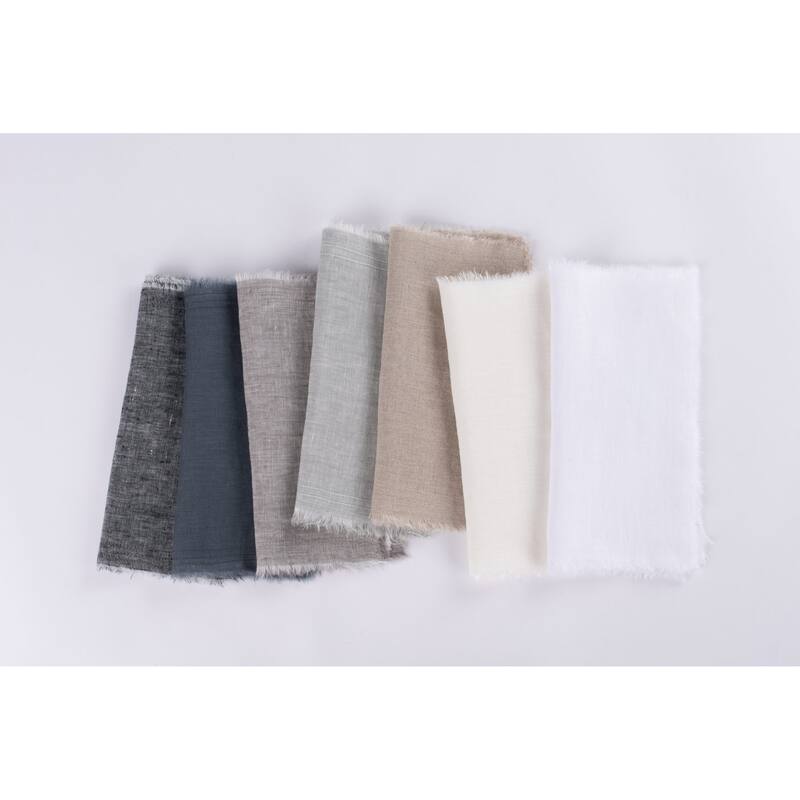 Brighton, Linen Cocktail Napkin Set (Set of 4)