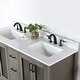 preview thumbnail 158 of 177, Altair Hadiya Bathroom Vanity with Composite Stone Countertop without Mirror