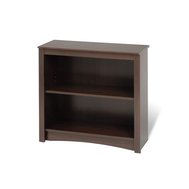 2-shelf Bookcase - 31.5" W x 29" H x 13" D