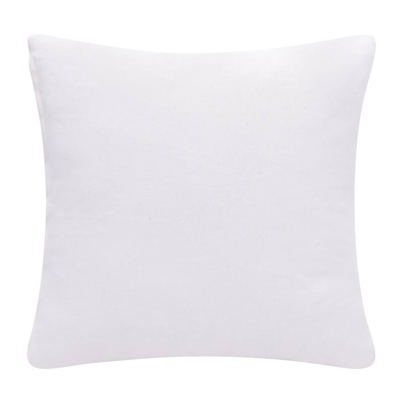 HomeRoots 20" X 20" Yellow And White 100% Cotton Diamond Zippered Pillow