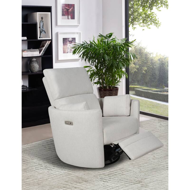 Compass Upholstered Power Swivel Glider