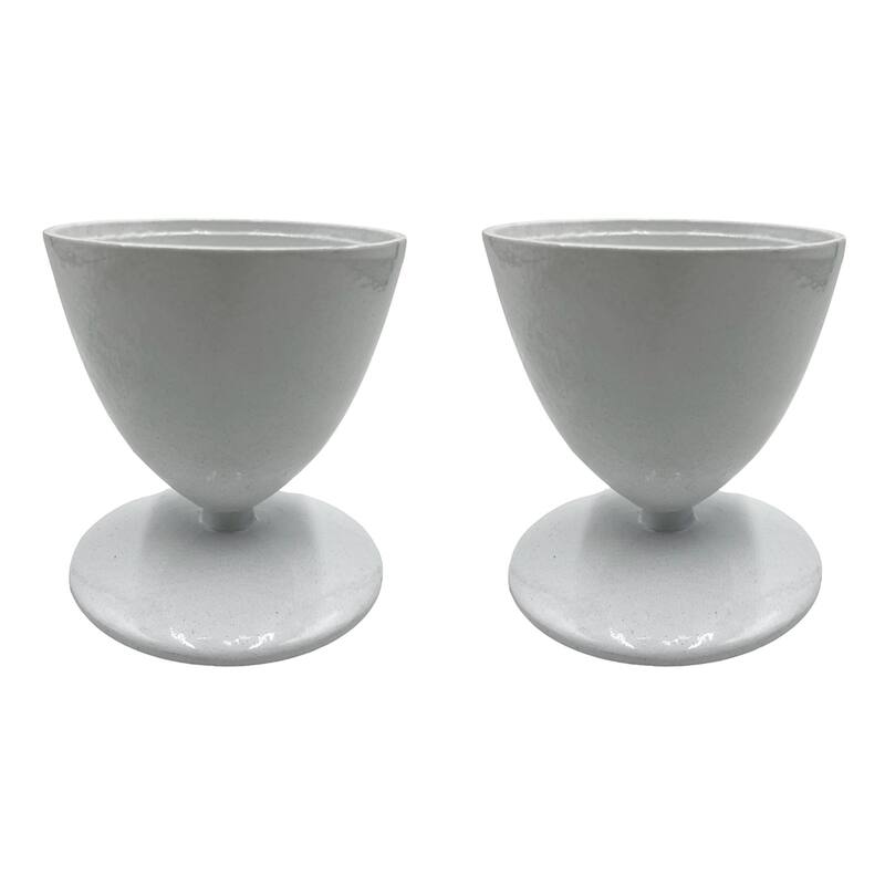 Decorative Handmade Aluminum Modern Candle holder Set of 2