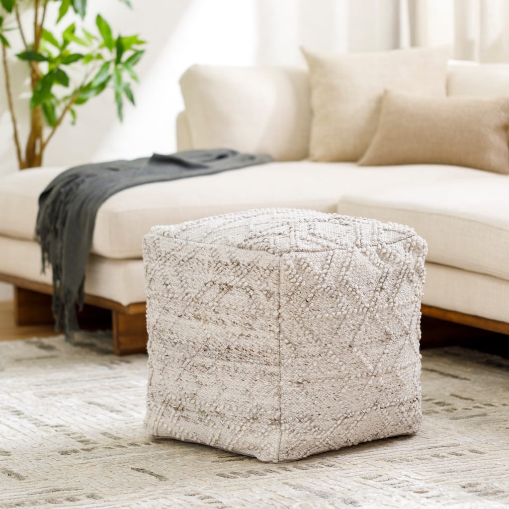 Artistic Weavers Chrisley Cabin & Lodge Geometric Pouf