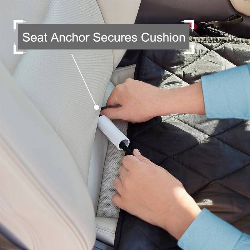 GOOPAWS Dog Front Car Seat Cover, Waterproof, Scratch Proof & Non Slip, Durable Pet Front Car Seat Cover for Trucks, SUV