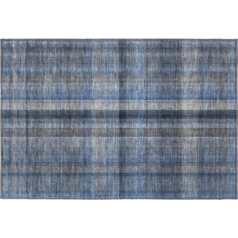Premium Washable Super Soft Plaid Mayfield Rug