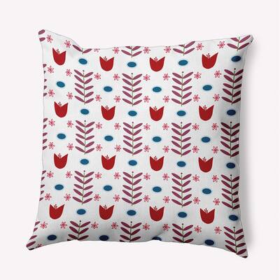 Spring Garden Polyester Indoor Pillow