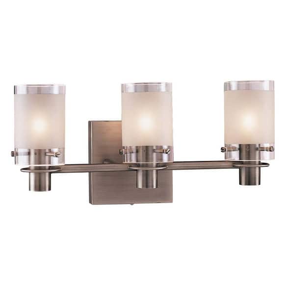 slide 1 of 1, Minka Kovacs Chimes 3 Light Bath