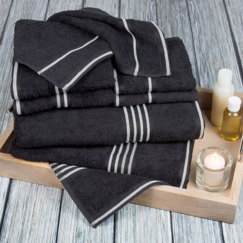 Towel Set Cotton Bathroom Accessories with Bath Towels, Hand Towels