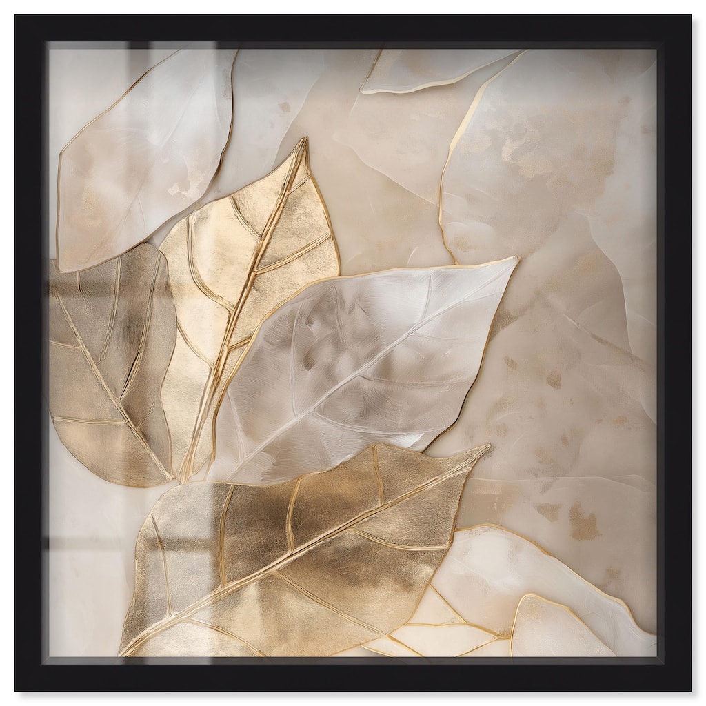 Golden Boughs Shadowbox by Art Remedy