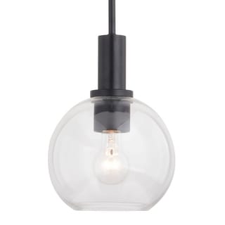Vaxcel Lighting P0406 Marshall 8" Wide Mini Pendant with Clear Glass