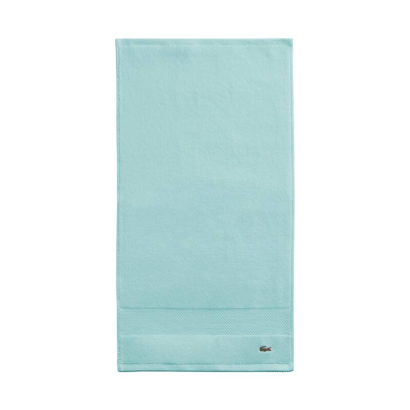 Lacoste Heritage Supima 100% Cotton Bath Towel, Hand Towel, Wash Cloth, and Bath Sheet - Mint - Hand Towel