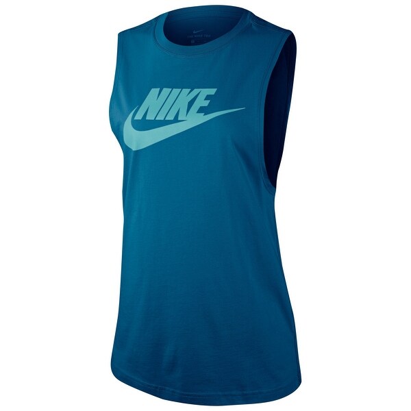 nike tank top blue