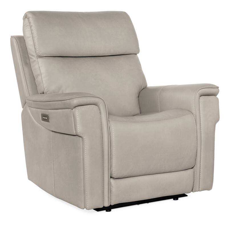 Hooker Furniture SS608-PHZL1 41" Wide Leather Recliner Table - Gray