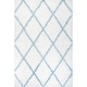 preview thumbnail 37 of 48, Nuloom Kesha Contemporary Trellis Shag Area Rug