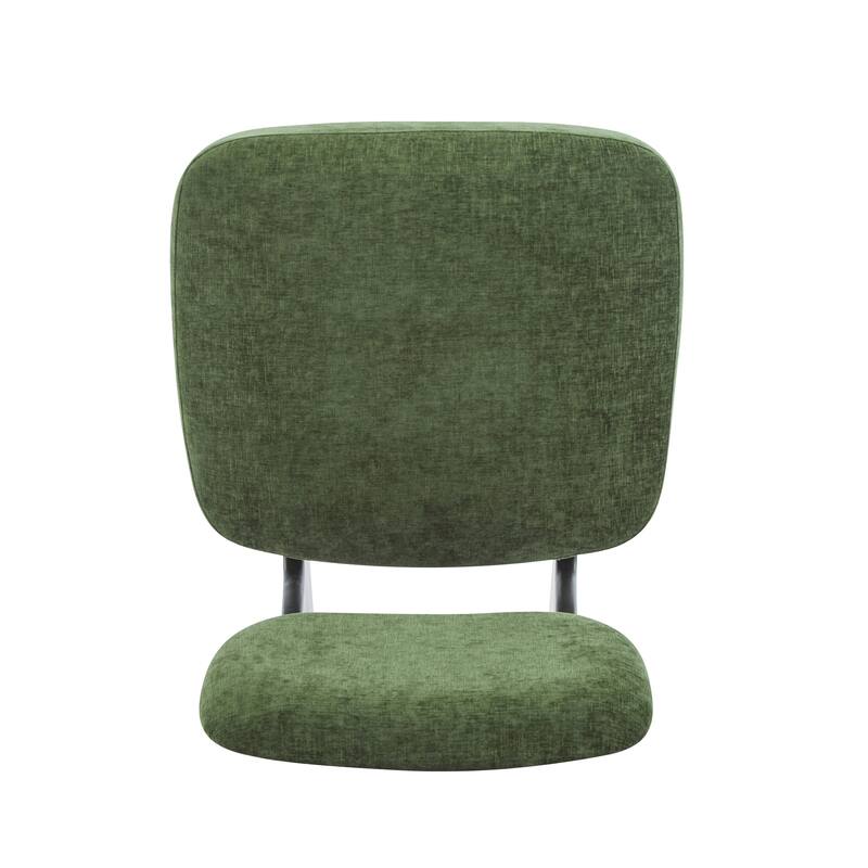 Modern Lounge Chairs with Solid Wood Frame (Set of 2)