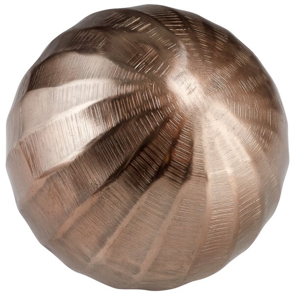 Cyan Design 08931L Andromeda 5" Diameter Aluminum Decorative Sphere - Bronze