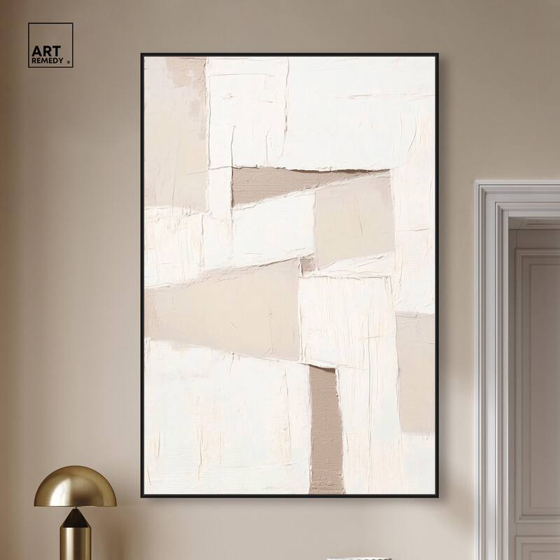 Plastered Planes I Canvas by Art Remedy