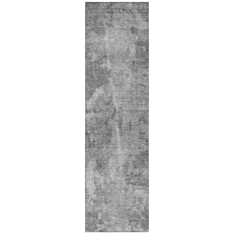 Alrim Modern Art-Inspired Weather Resistant Timeless Fusion Outdoor Rug
