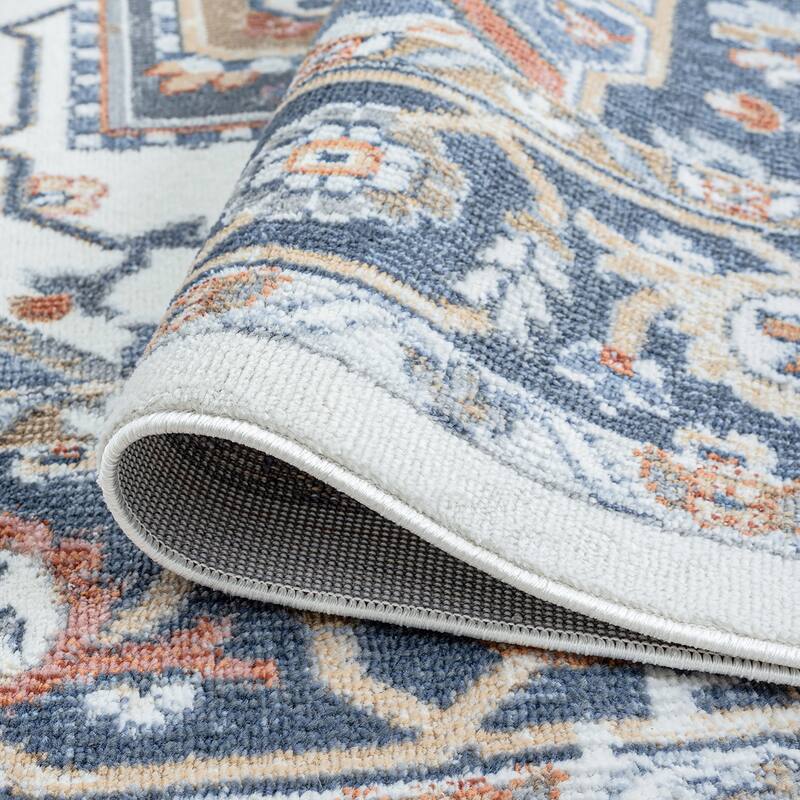 Allegra Oriental Medallion Indoor Area Rug