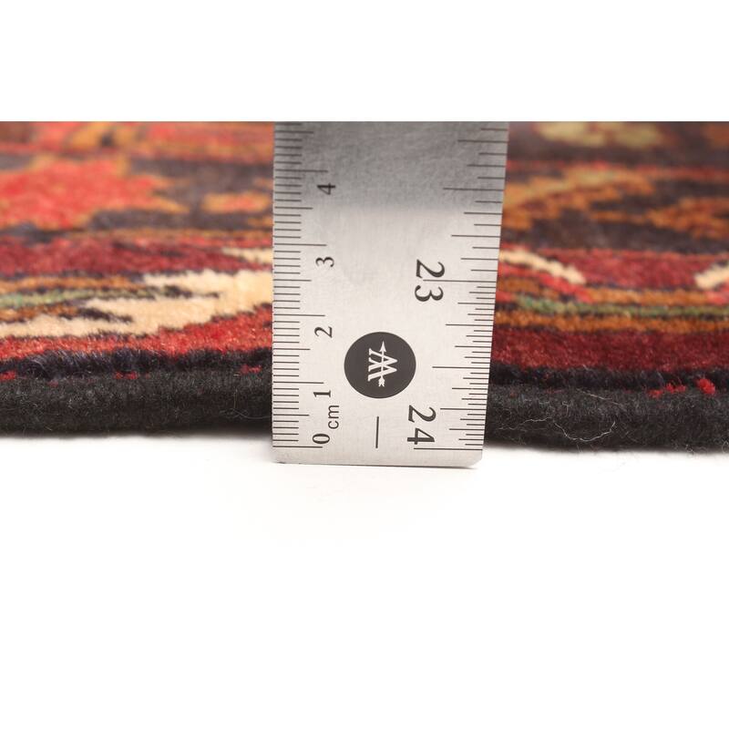 ECARPETGALLERY Hand-knotted Teimani Dark Grey Wool Rug - 2'10 x 4'7