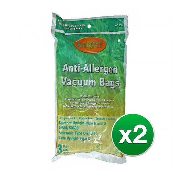 EnviroCare Type O Vacuum Bag for Kenmore A159 (2 Pack) Bed Bath & Beyond 26480832