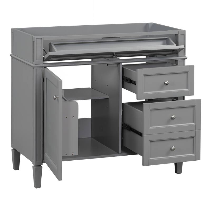 Modern Bathroom Vanity with Abundant Storage and Stylish Design