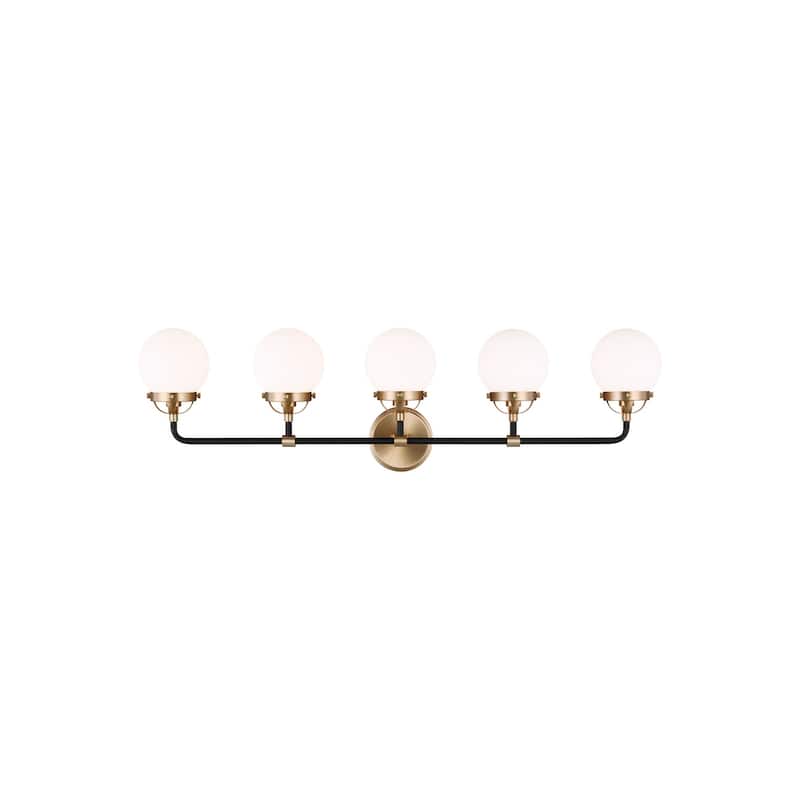 Bellevue Orne 5 Light 38" Wide Bathroom Vanity Light