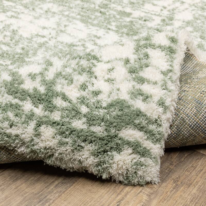 Style Haven Genoa Distressed Etchings Area Rug