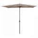 preview thumbnail 39 of 44, Clihome 10' x 6'5 Aluminum Rectangular Market Umbrella