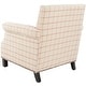 preview thumbnail 9 of 9, Safavieh Easton Tan Club Chair - 28.3" x 33.1" x 31.7"