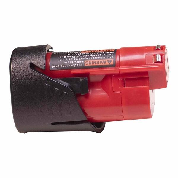 Shop Factory Essentials 48 11 2402 Fits Milwaukee M12 Lithium Compact Battery 48 11 2401 1 5ah On Sale Overstock 29607905