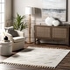 preview thumbnail 15 of 32, Nuloom Marissa High/Low Diamond Tassel Area Rug 10' x 14' - Off White - Rectangle