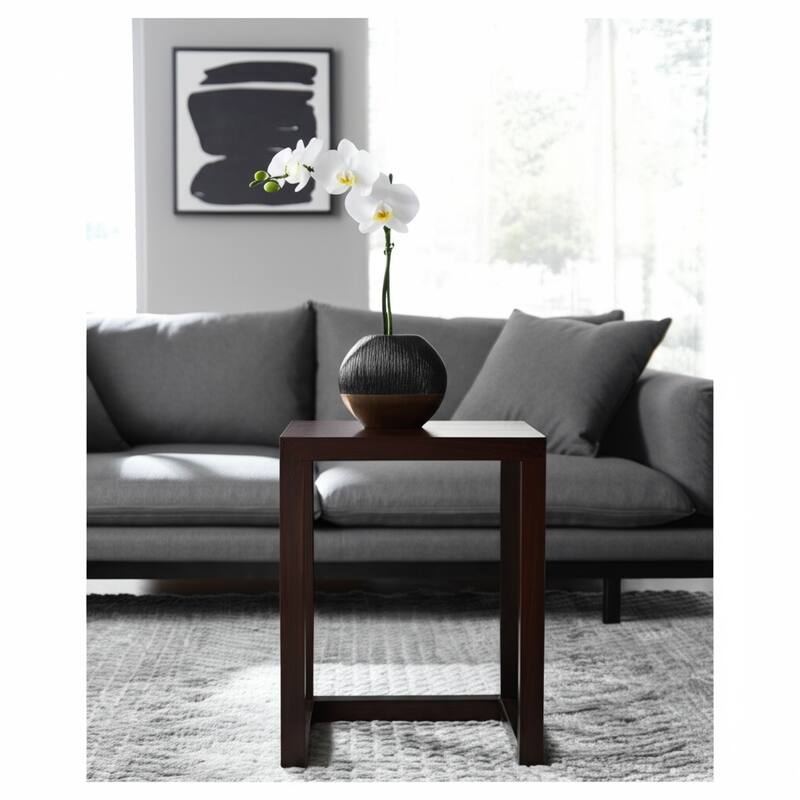 Modern Round Metal Table Vase - Flower Vase