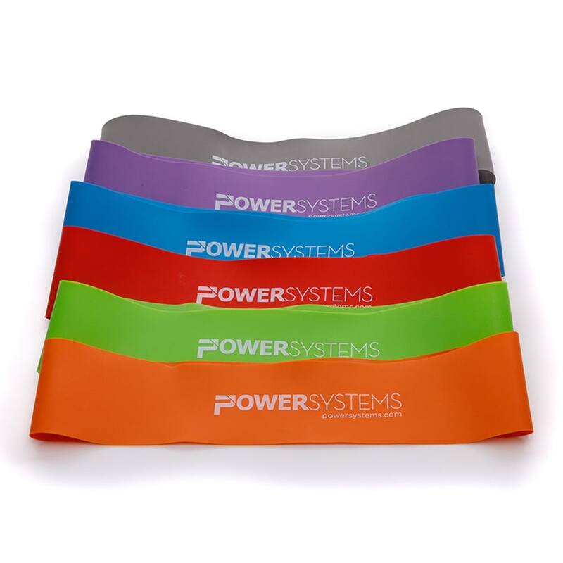 Power Systems 12" Mini Versa-Loop Exercise Bands 6-Pack - N/A