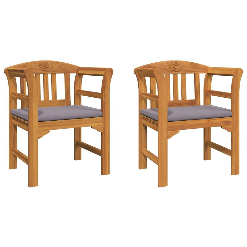 vidaXL Rose Bench Natural in Solid Acacia Wood