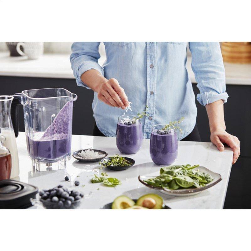 KitchenAid K400 Variable Speed Blender with Tamper in White