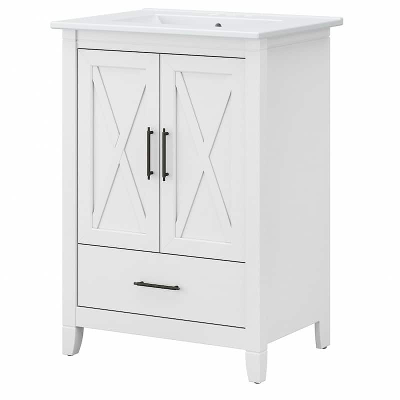 Key West 24W Bathroom Vanity with Sink by Bush Furniture