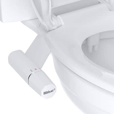 Dual Nozzle (Frontal & Rear Wash) Ultra-Slim Bidet Attachment