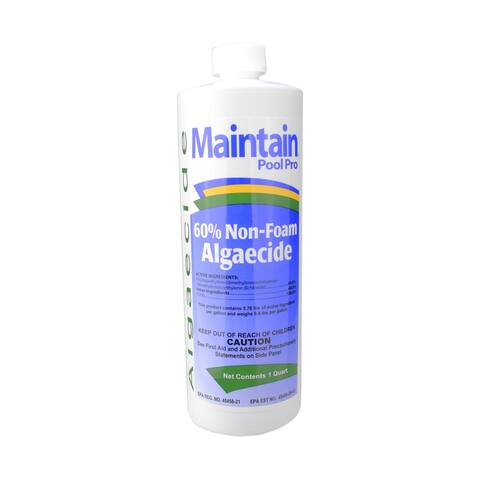 Maintain Pool Pro Non-Foam Algaecide Cleaner - 1 Quart