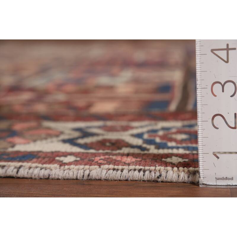 Garden Design Bakhtiari Vintage Persian Area Rug Handmade Wool Carpet - 6'9" x 10'3"