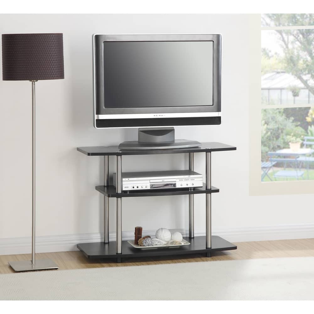 Convenience Concepts Designs2Go No Tools 3 Tier TV Stand