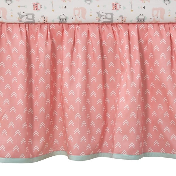 Shop Lambs Ivy Little Spirit Coral Mint Gray Southwest Fox