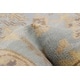 preview thumbnail 7 of 7, ECARPETGALLERY Hand-knotted Royal Oushak Light Blue Wool Rug - 2'7 x 11'10