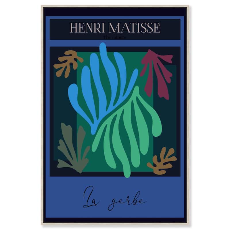 The Cutouts Canvas by Art Remedy - Silver - 24" x 36"