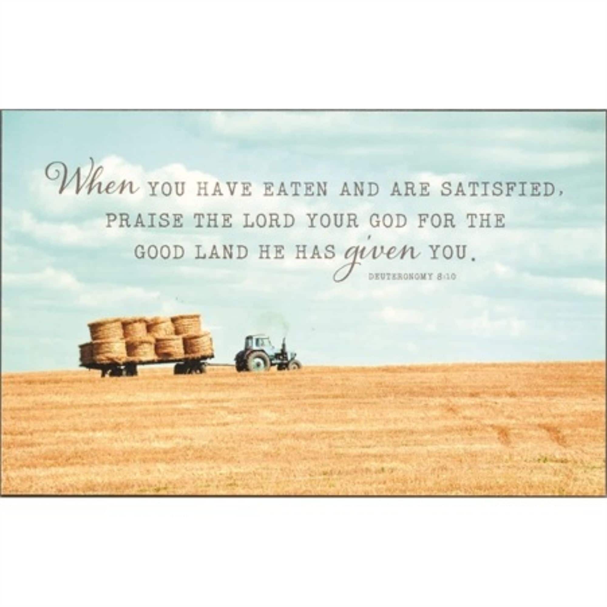 Shop 14 Brown And Blue Bible Verse Printed Rectangular Wall