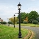 preview thumbnail 5 of 3, 1 Light Outdoor Post Lantern in Imperial Black