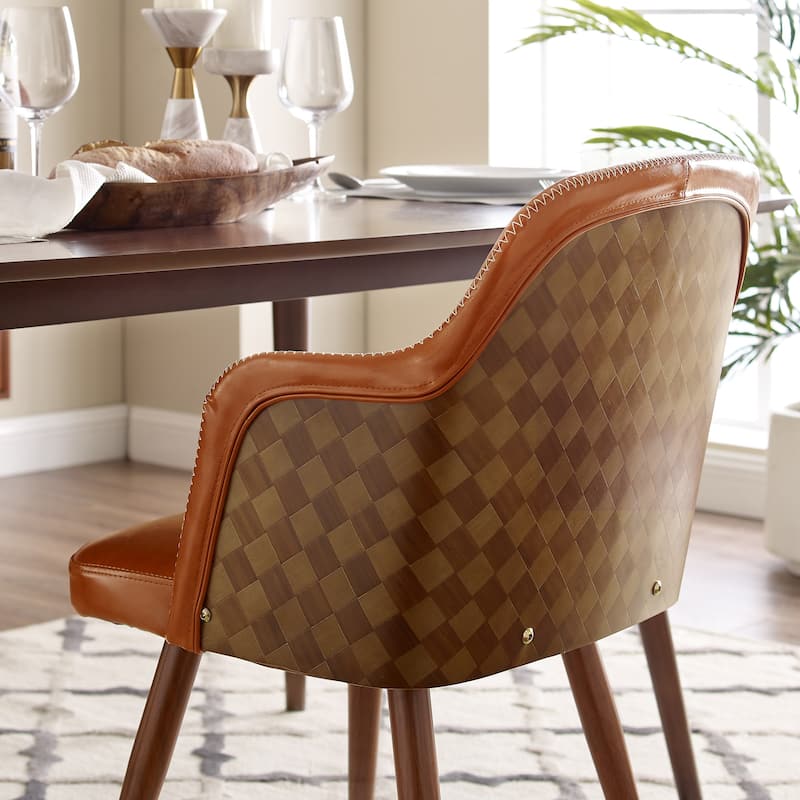 Art Leon Mid-century Swivel Accent Armchair